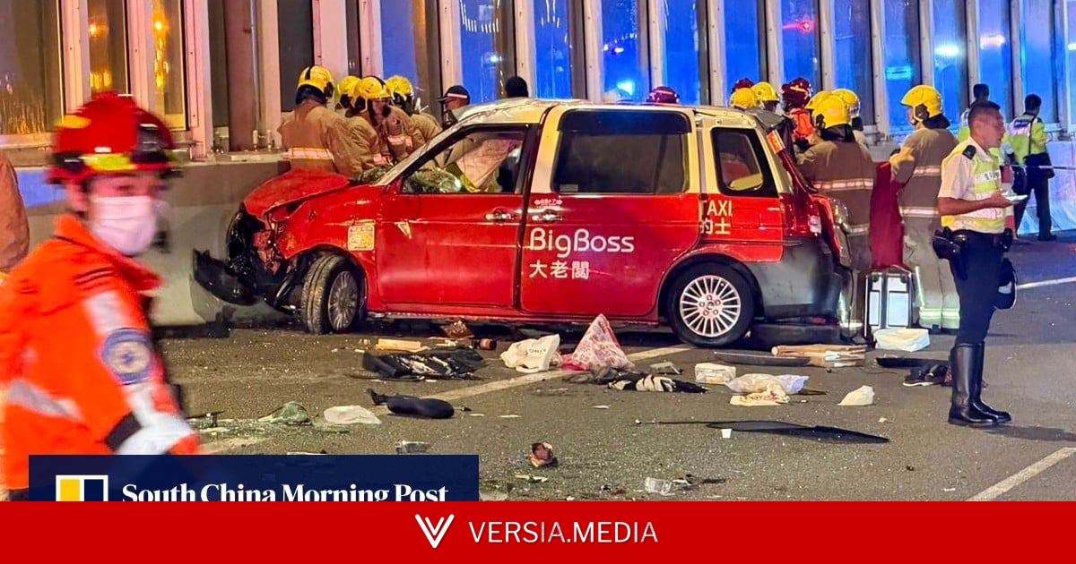 Hong Kong van driver arrested over deaths of firefighter and wife in crash